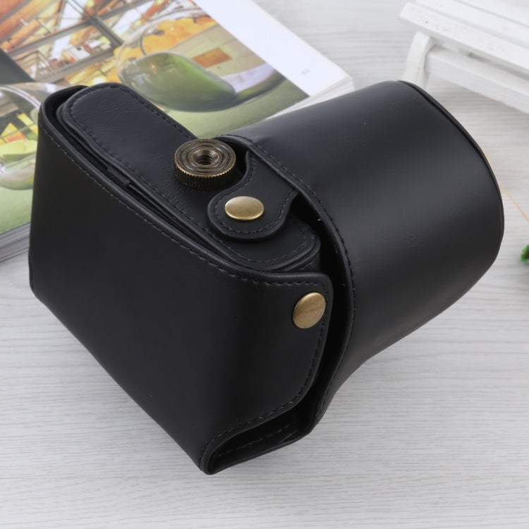 Full Body Camera PU Leather Case Bag with Strap for Olympus E-PL3 / E-PM1