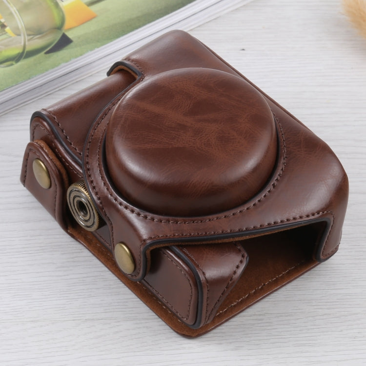 Full Body Camera PU Leather Case Bag for Sony ZV-1