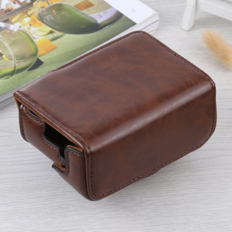 Full Body Camera PU Leather Case Bag for Sony ZV-1