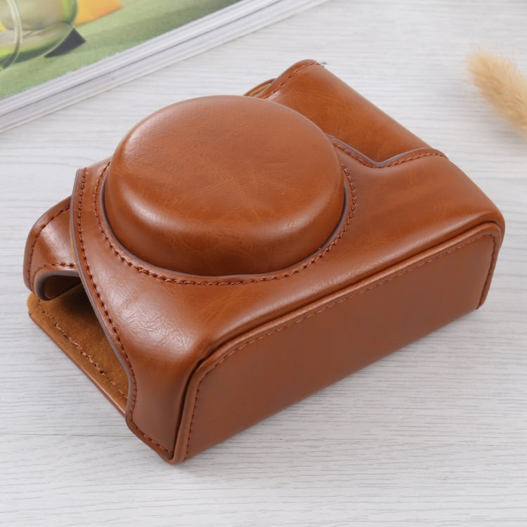 Full Body Camera PU Leather Case Bag for Sony ZV-1