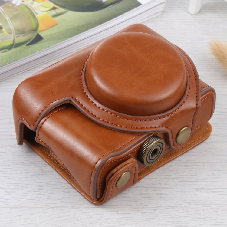 Full Body Camera PU Leather Case Bag for Sony ZV-1