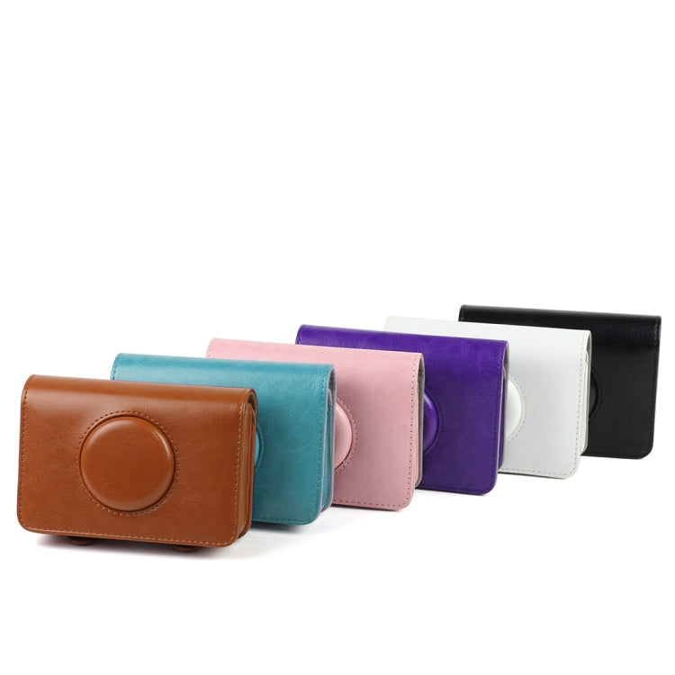 Solid Color PU Leather Case for Polaroid Snap Touch Camera