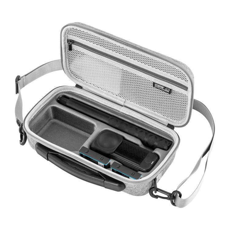For Insta360 X4 Air STARTRC Portable Nylon Storage Box Bag  - Grey