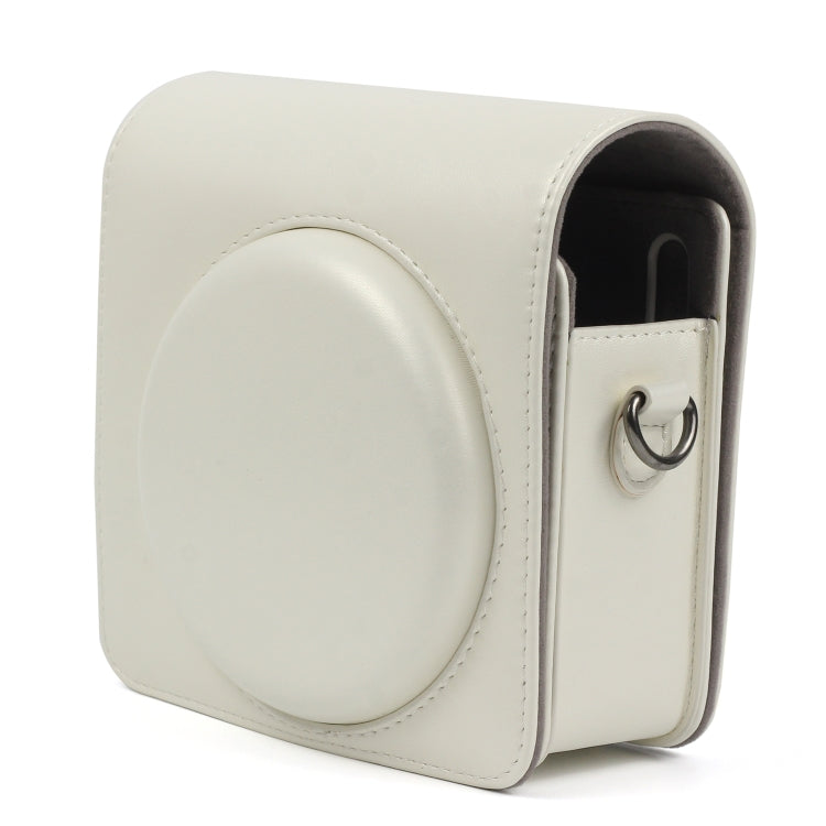 Pearly Lustre PU Leather Case Bag for FUJIFILM Instax SQUARE SQ6 Camera, with Adjustable Shoulder Strap