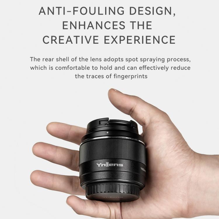 YONGNUO YN50mm F1.8S DA DSM II APS-C Frame Prime Lens for Sony E-mount Mirrorless Cameras  - Black