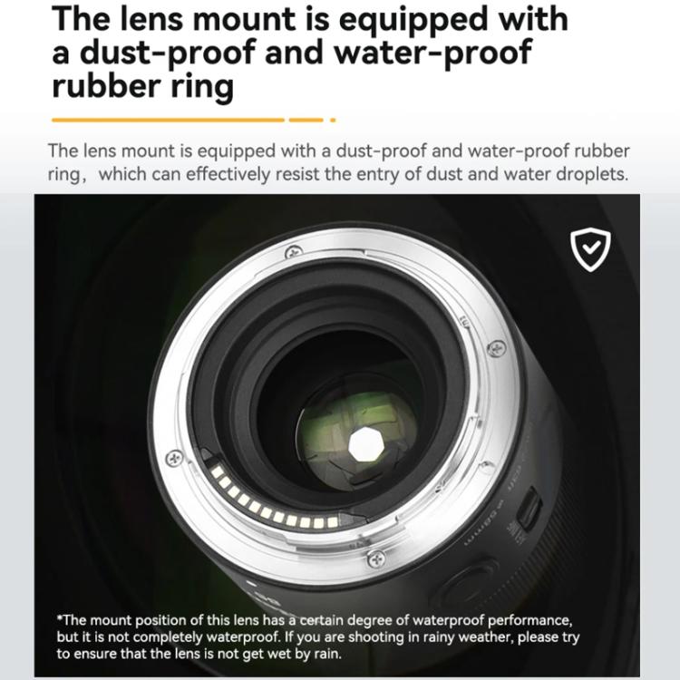 YONGNUO YN85mm F1.8Z DF DSM Lens for Nikon Z6II / Z7II Z-mount Full-frame  - Black