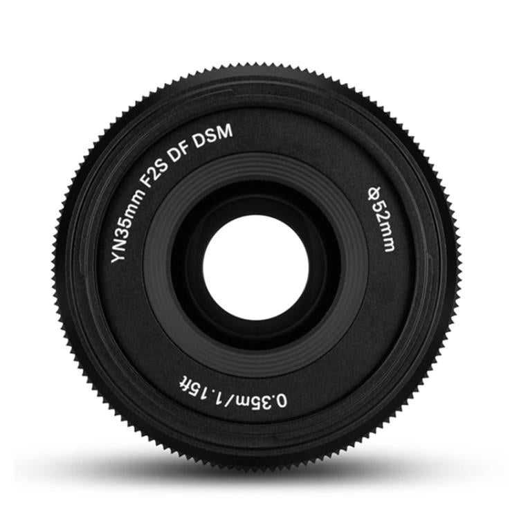 YONGNUO YN35mm F2S DF DSM Wide-Angle Prime Lens for Sony E-mount Full-frame  - Black