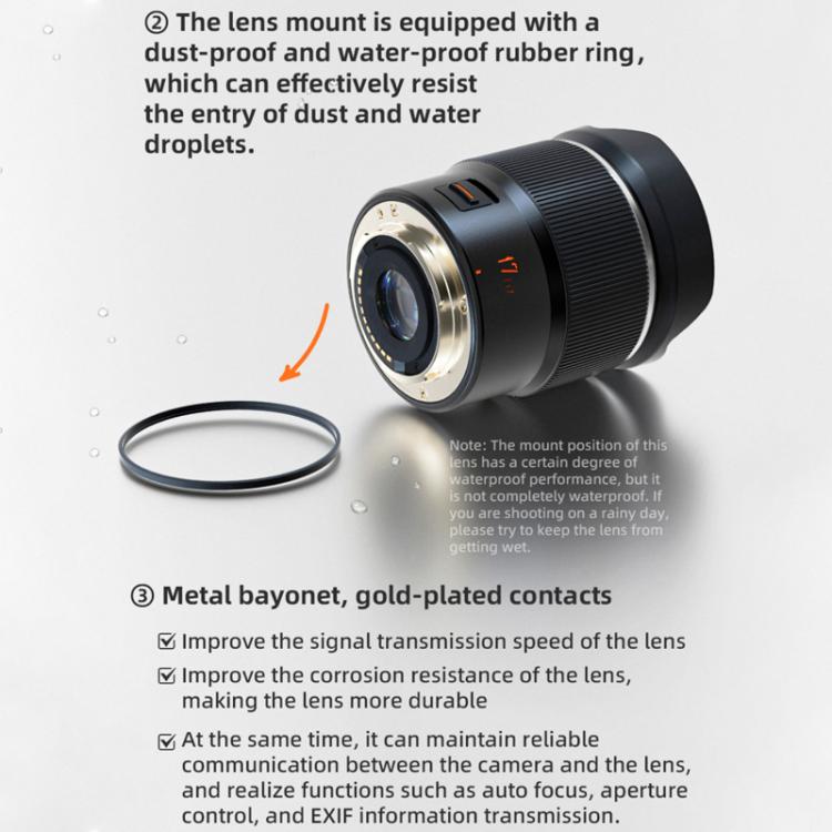 YONGNUO YN17mm F1.7M M4/3 Mount Lens for Mirrorless Cameras  - Black
