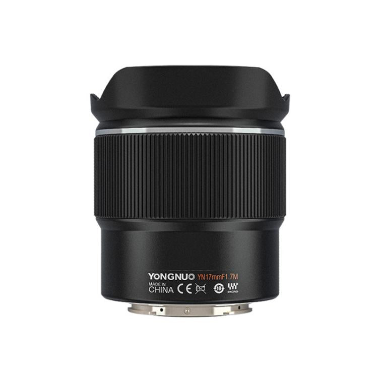 YONGNUO YN17mm F1.7M M4/3 Mount Lens for Mirrorless Cameras  - Black