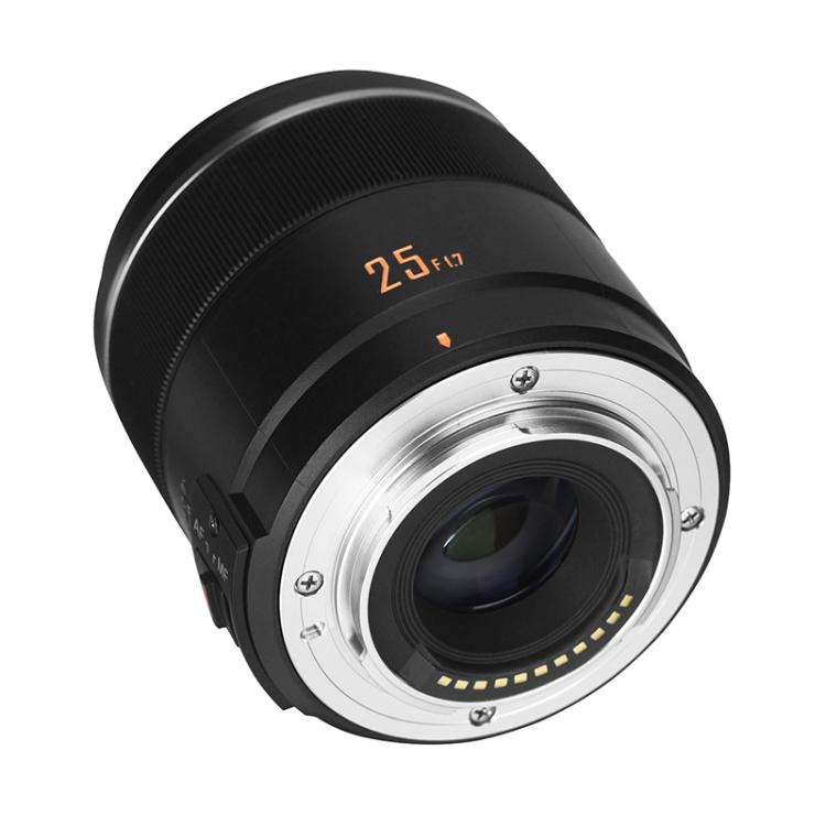 YONGNUO YN25mm F1.7M STM M4/3 Mount Lens for Panasonic / Olympus  - Black