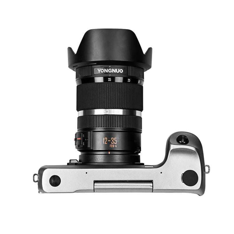 YONGNUO YN12-35mm F2.8-4M M4/3 Mount Standard Zoom Lens with Macro Function  - Black