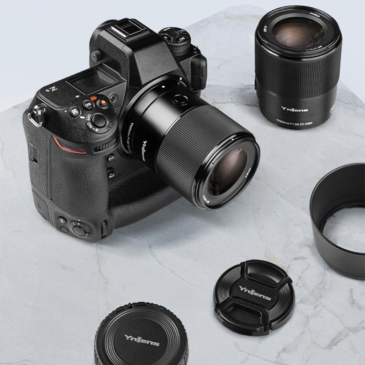 YONGNUO YN50mm F1.8Z DF DSM Full Frame Auto Focus Standard Prime Lens for Nikon Z-mount Mirrorless Cameras  - Black