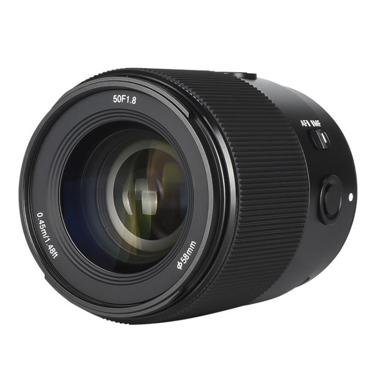 YONGNUO YN50mm F1.8S DF DSM Full Frame Auto Focus Standard Prime Lens for Sony E-mount Mirrorless Cameras  - Black