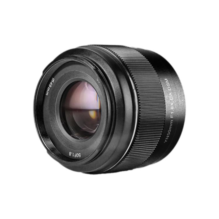 YONGNUO YN50mm F1.8X DA DSM APS-C Frame Standard Prime Lens for FUJIFILM X-mount Mirrorless Cameras  - Black
