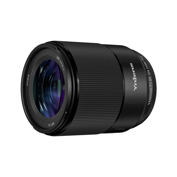YONGNUO YN50mm F1.8X DA DSM Pro APS-C Frame Standard Prime Lens for FUJIFILM X-mount Mirrorless Cameras  - Black