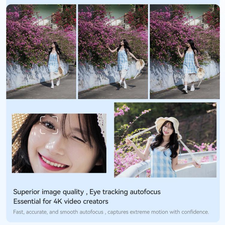 YONGNUO YN56mm F1.4S DA DSM WL Pro APS-C Frame Lens with Remote Control for Sony E-mount  - Black