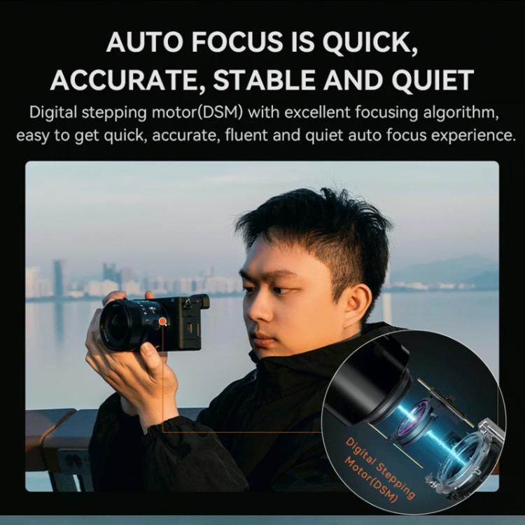 YONGNUO YN11mm F1.8S DA DSM WL APS-C Frame Ultra Wide Angle Lens with Remote Control for Sony E-mount  - Black