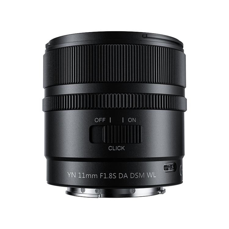 YONGNUO YN11mm F1.8S DA DSM WL APS-C Frame Ultra Wide Angle Lens with Remote Control for Sony E-mount  - Black