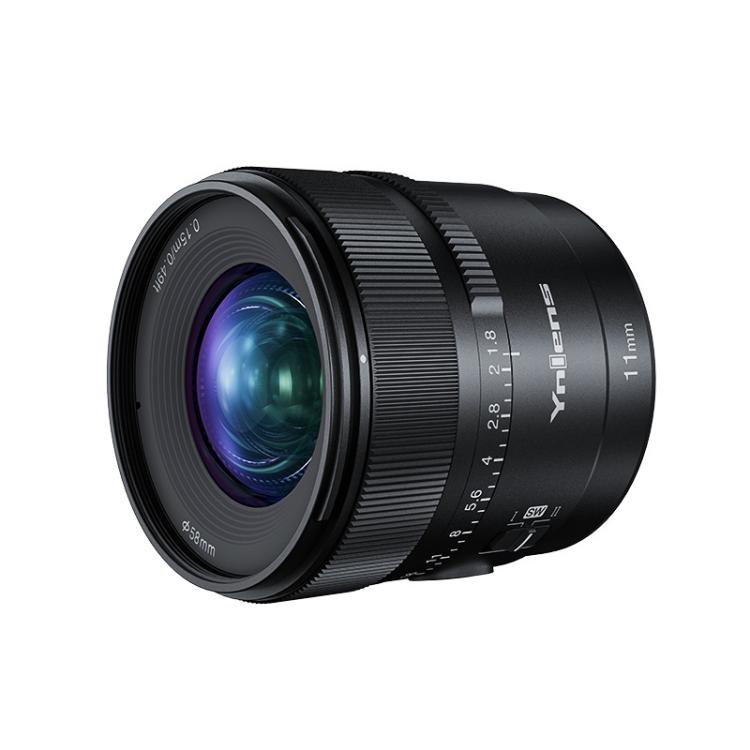 YONGNUO YN11mm F1.8S DA DSM WL APS-C Frame Ultra Wide Angle Lens with Remote Control for Sony E-mount  - Black