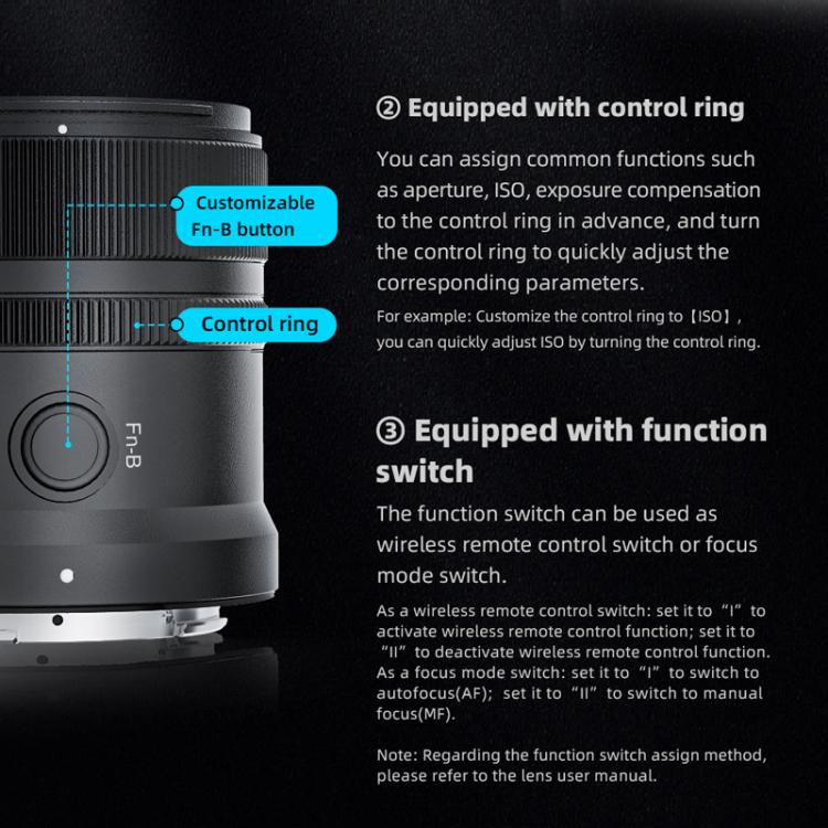 YONGNUO YN11mm F1.8Z DA DSM WL APS-C Frame Ultra Wide Angle Lens with Remote Control for Nikon Z-mount  - Black