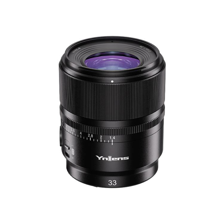 YONGNUO YN33mm F1.4S DA DSM WL Pro APS-C Frame Lens with Remote Control for Sony E-mount  - Black