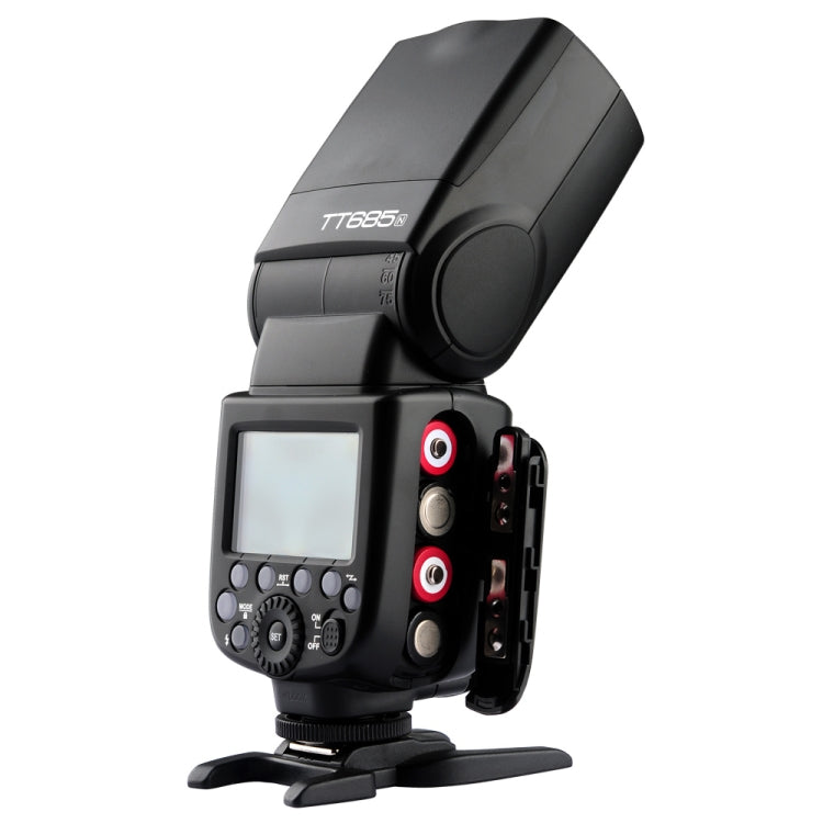 Godox TT685N 2.4GHz Wireless 1/8000s High-Speed Sync TTL Flash Speedlite for Nikon Camera (Black)