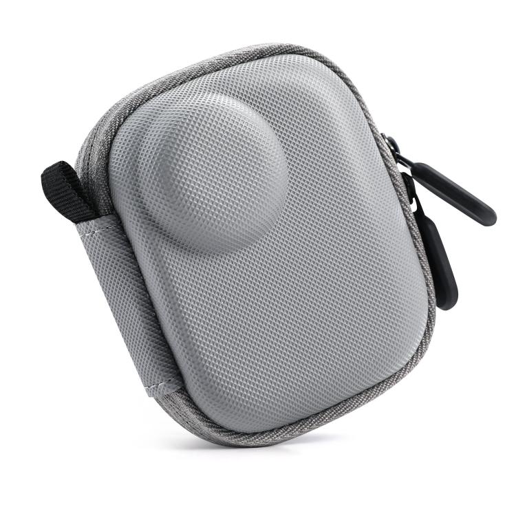 For Insta360 GO Ultra STARTRC Mini Portable Body Diamond Texture PU Storage Bag  - Grey