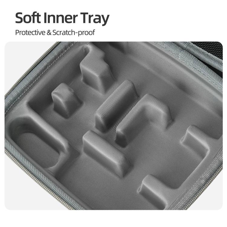 For Insta360 GO Ultra Sunnylife Full Kit Portable Protective Box Storage Bag  - Grey