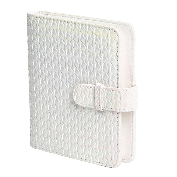For FUJIFILM instax mini 12 Colorful Woven Leather Case Full Body Camera Bag + Photo Album with Strap