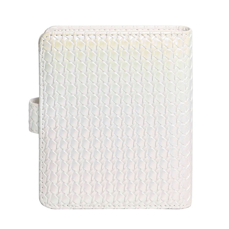 For FUJIFILM instax mini 12 Colorful Woven Leather Case Full Body Camera Bag + Photo Album with Strap