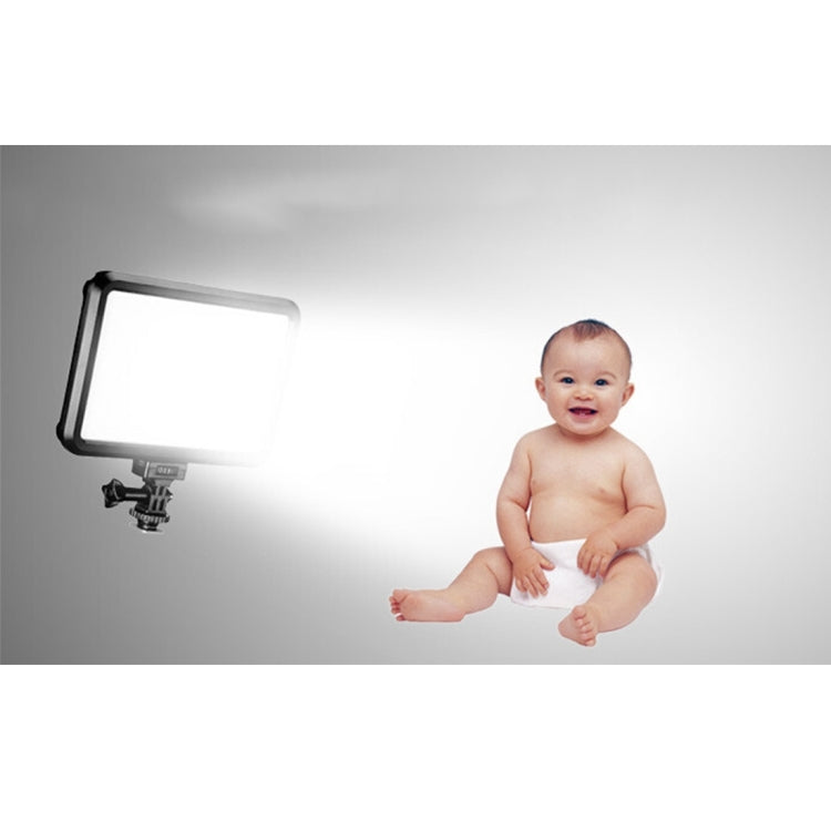 SL-101 Waterproof 12W 5500-6000K 1800LM LED Camera Camcorder Video Fill Light Photography Lamp with 60 LEDs
