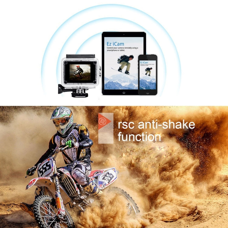 F71 2.0 inch Screen 1080P 170 Degrees Wide Angle WiFi Sport Action Camera Camcorder