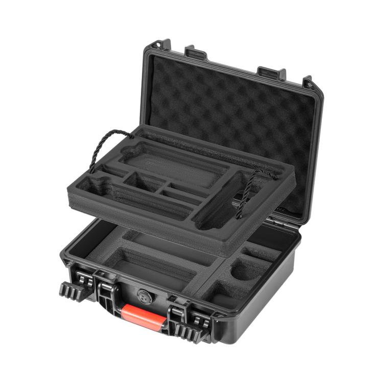 For Insta360 X5 STARTRC Waterproof Dual-layer Suitcase Storage Box  - Black