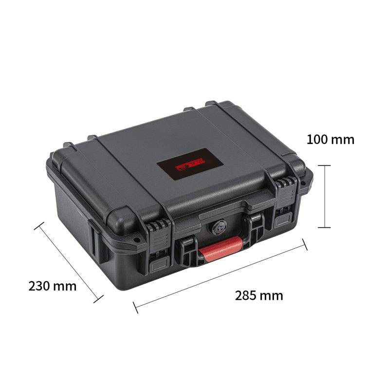 For Insta360 X5 STARTRC Waterproof Dual-layer Suitcase Storage Box  - Black