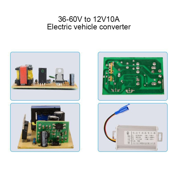 36-72V To 12V 10A Electric vehicle DC converter DC