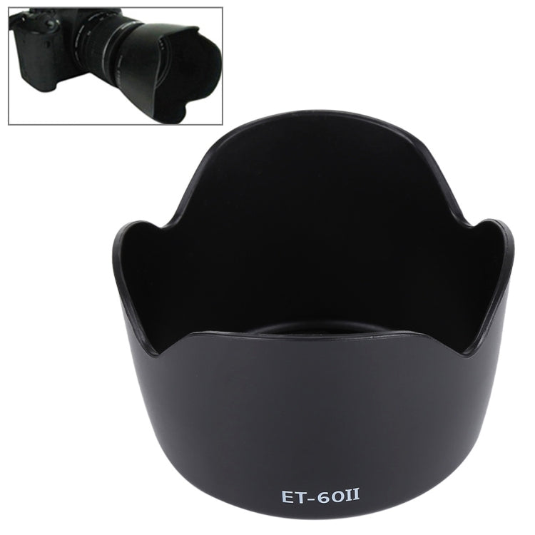 ET-60II Lens Hood Shade for EF 55-250 IS, EF 75-300III USM, EF 90-300MM f/4-5.6 Lens