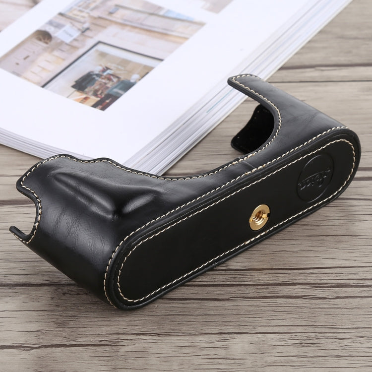 1/4 inch Thread PU Leather Camera Half Case Base for Leica M10