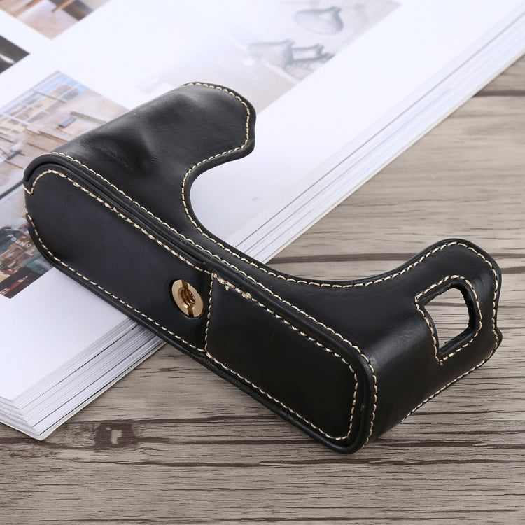 1/4 inch Thread PU Leather Camera Half Case Base for FUJIFILM X100F