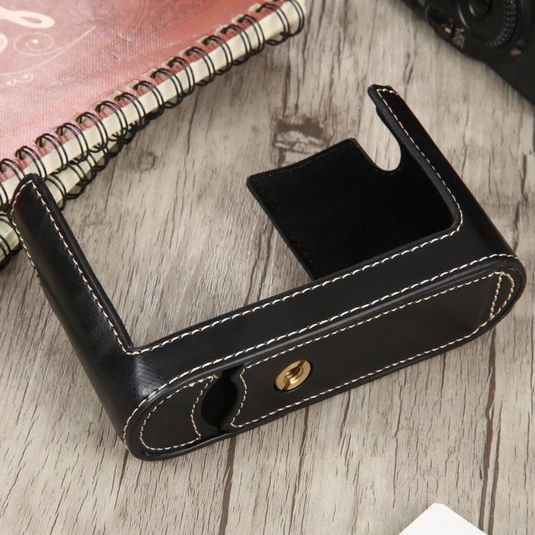 1/4 inch Thread PU Leather Camera Half Case Base for Leica Q (Typ 116)