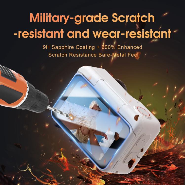 For Insta360 GO Ultra 2pcs STARTRC Screen Tempered Gass Film  - Transparent