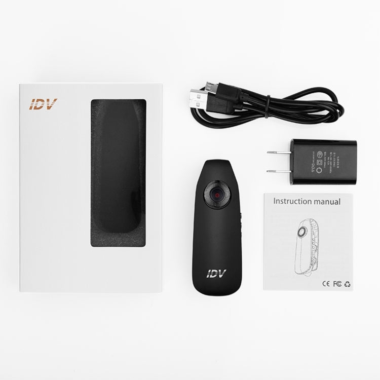 IDV 007 HD 1080P Portable Meeting Recorder Camera with Clip, Novatek 99142, Support Voice Recorder /  Loop Recording / Motion Detection