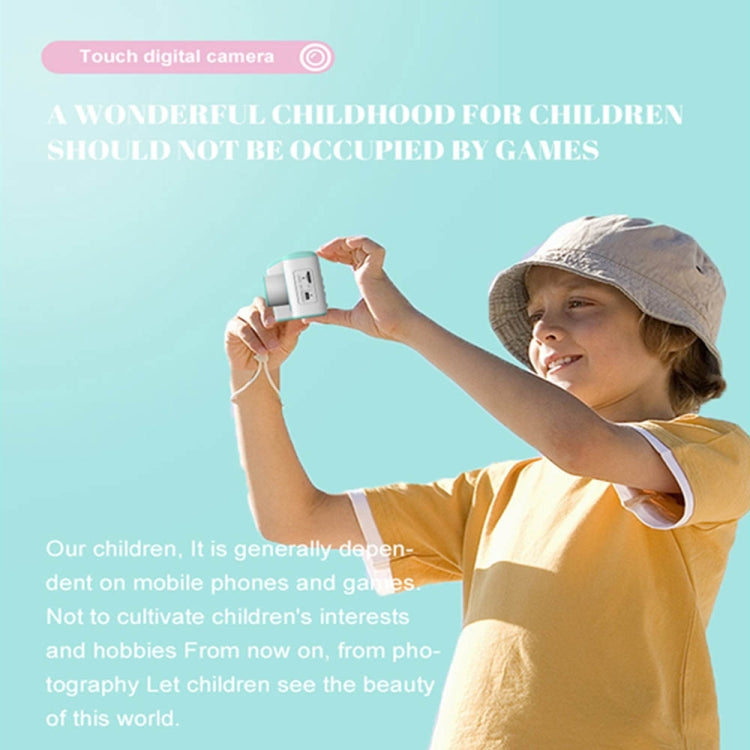 1910 2.8 inch 1800W Pixels Dual Lens Touch Screen Digital Camera for Children, Support 32GB TF Card