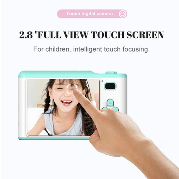 1910 2.8 inch 1800W Pixels Dual Lens Touch Screen Digital Camera for Children, Support 32GB TF Card