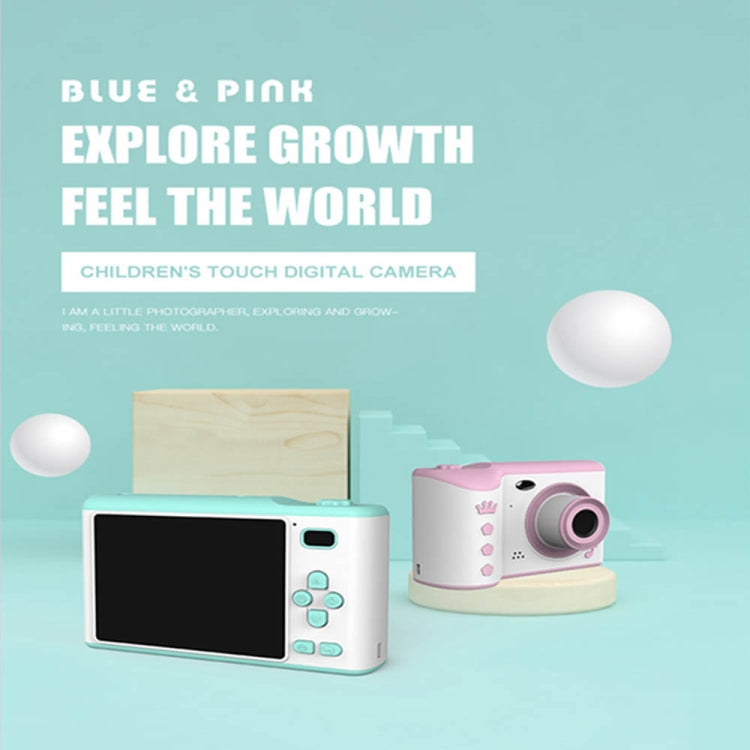 1910 2.8 inch 1800W Pixels Dual Lens Touch Screen Digital Camera for Children, Support 32GB TF Card