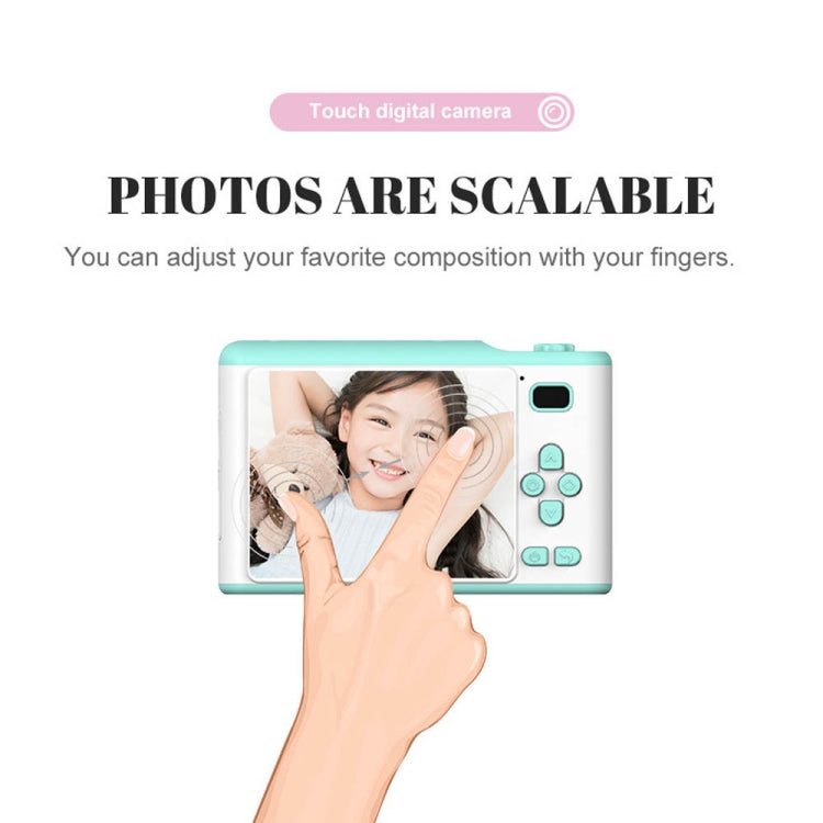 1910 2.8 inch 1800W Pixels Dual Lens Touch Screen Digital Camera for Children, Support 32GB TF Card