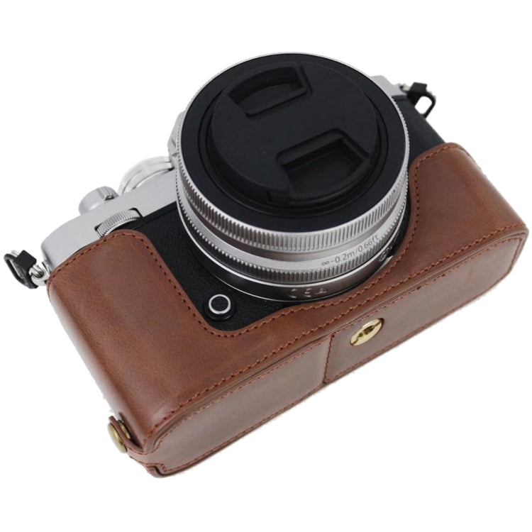 1/4 inch Thread PU Leather Camera Half Case Base for Nikon Z fc