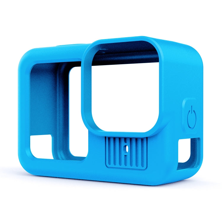 For GoPro HERO13 Black Silicone Protective Case Cover with Wrist Strap & Lens Cover