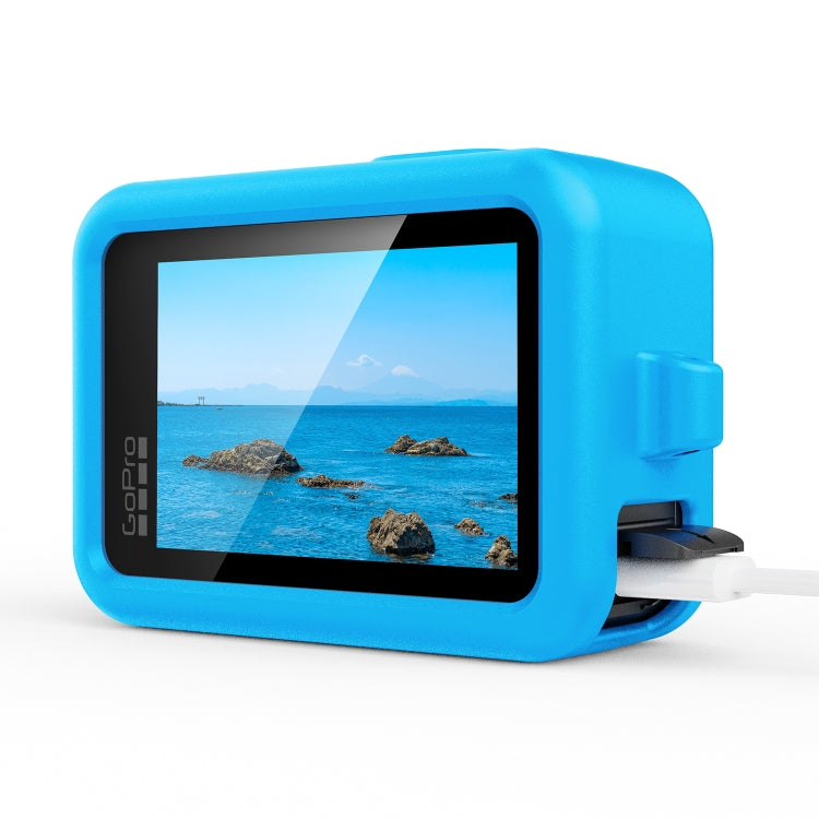 For GoPro HERO13 Black Silicone Protective Case Cover with Wrist Strap & Lens Cover