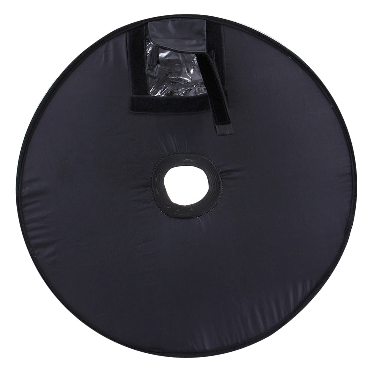 45cm Universal Foldable Ring Style Flash Folding Soft Box, Without Flash Light Holder(Black + White)