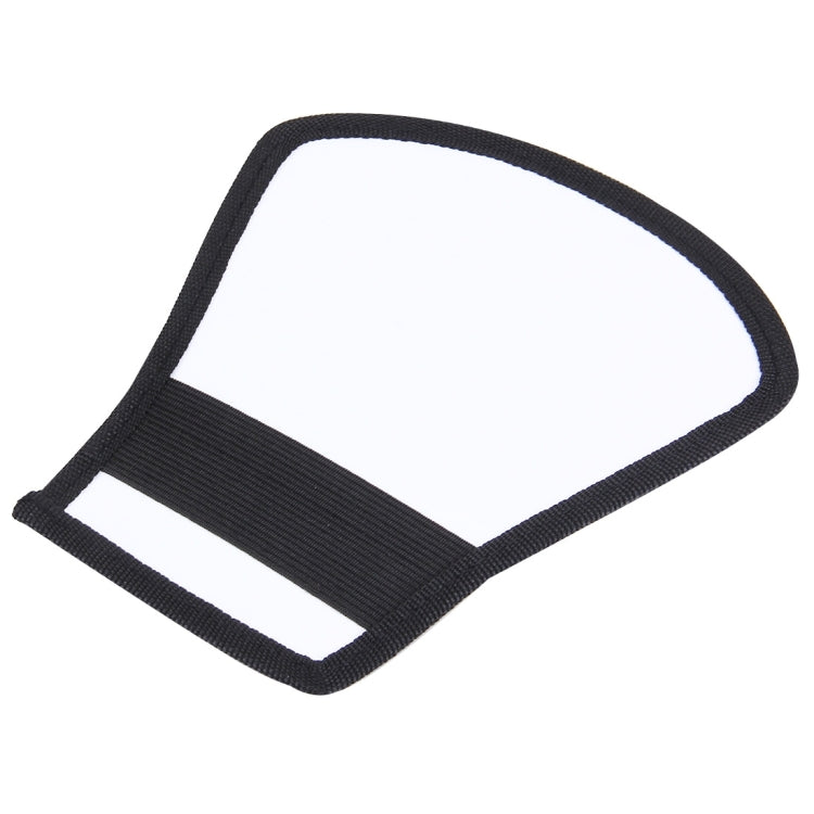 2 in 1 (Silver / White) Fan-shaped Folding Reflector Board, Size: 20.0 x 18.5 x 10.5 cm